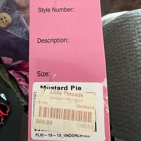 Adorable romper by Mustard Pie - Picture 4 of 4